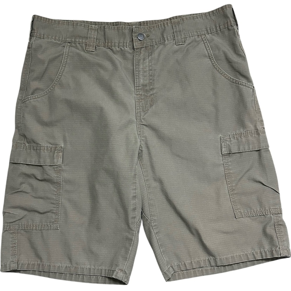 Berne Men’s Cargo Shorts Ripstop Green Size 38 Outdoor Hiking‎ Camping Workwear